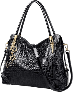 Women Genuine Leather Handbag for Women Large Work Tote Bag with Top Handle Purse Satchel Shoulder Bag for Women