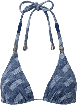 KURT GEIGER LONDON Kensington Triangle Bikini Top