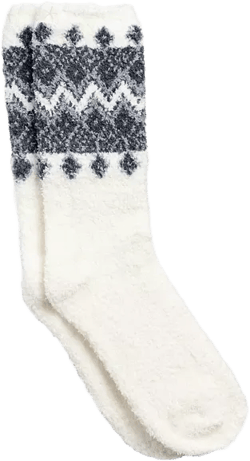 BAREFOOT DREAMS CozyChic® Fair Isle Socks