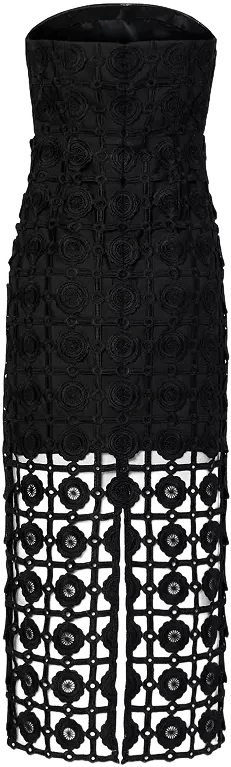 MILLY Kait Tile Lace Dress