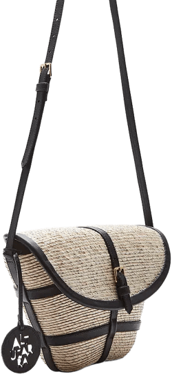 Altuzarra Watermill Raffia Crossbody