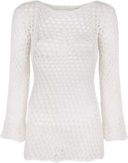 ViX Belle Crochet Dress Swim Cover-Up  