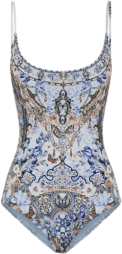 Camilla Scoop One Piece Swimsuit in Al Manial Palace Memoirs