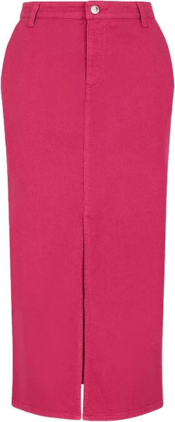 Emporio Armani Denim Midi Skirt