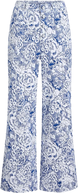 Cinq à Sept Sketchbook Floral Benji Pants 