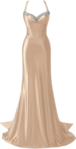 YJNXHN Sweetheart Mermaid Prom Dresses for Women Corset Satin Elegant Long Evening Formal Gowns : Clothing, Shoes & Jewelry