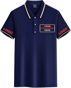 Oucouvip Custom Polo Shirt for Men Women Design Your Own Personalized Golf Tee Work Shirt : Clothing, Shoes & Jewelry