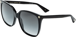 Gucci Square Sunglasses, 57mm