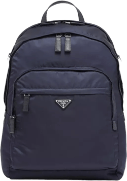 Prada Re-Nylon and Saffiano Leather Backpack