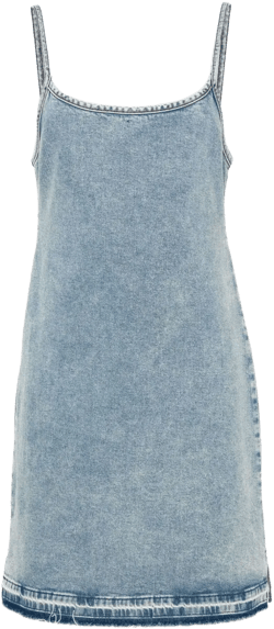 stretch denim mini dress