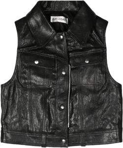 Doll leather vest