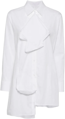 asymmetric shirt