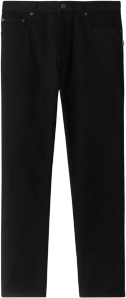 slim-cut jeans 
