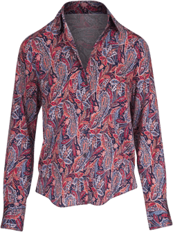 Amelia paisley-print shirt
