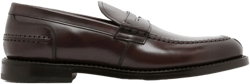 leather loafers