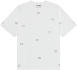 rhinestone-embellished cotton T-shirt 