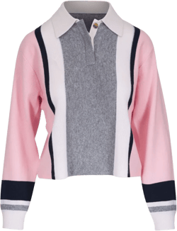 striped polo shirt 