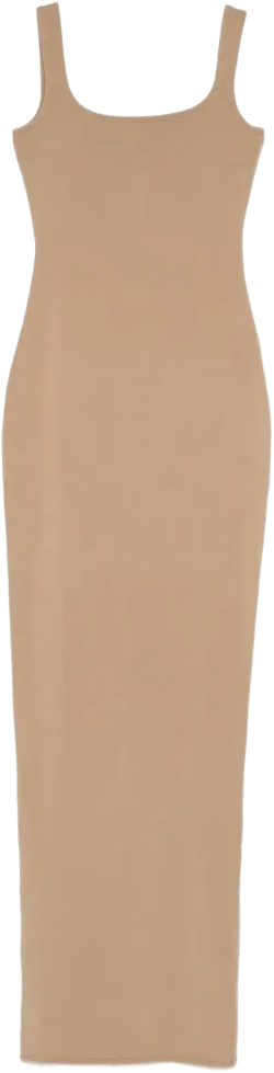 sleeveless maxi dress