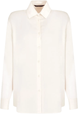 spread-collar shirt