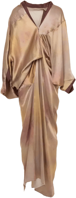 silk dress
