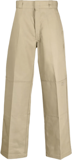 straight-leg trousers