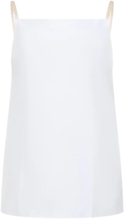 silk-blend top