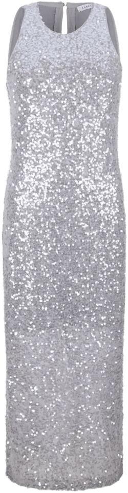 sequin-embellished dress