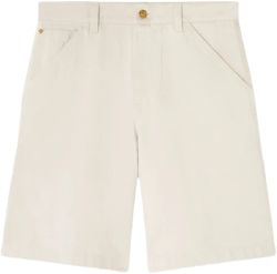 Medusa Biggie denim cargo shorts