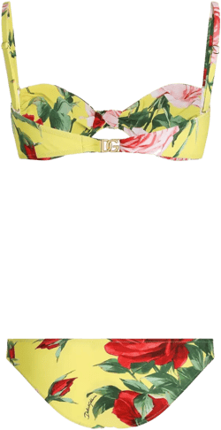 printed bikini