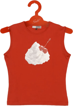 Lenticular Crew Tank - Cherry Whip Patch