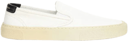 Saint Laurent White Cotton Sneaker