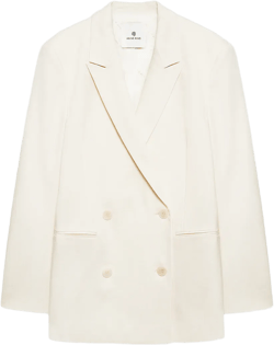 Jasmine Blazer - Cream