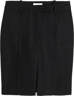 Linen-blend Skirt