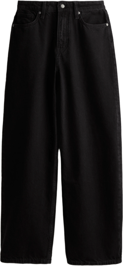 High Rise Wide Leg Baggy Jeans