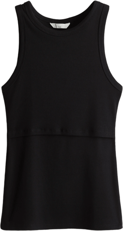 MAMA Ribbed Nursing Tank Top