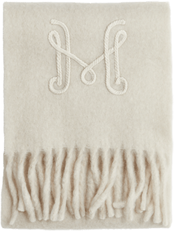 Embroidery-Detail Scarf