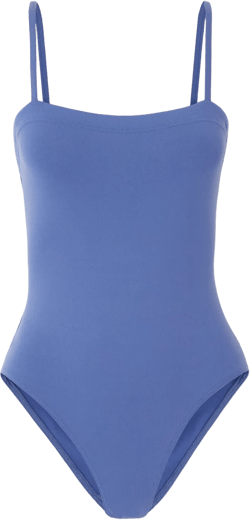 Les Essentiels Aquarelle Swimsuit In Blue