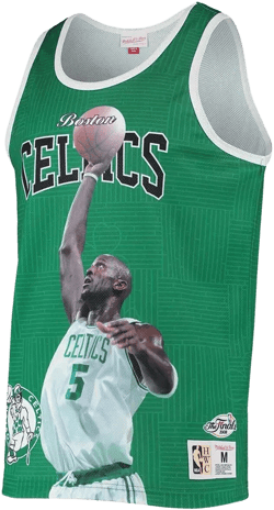 Men's Kevin Garnett Kelly Green Boston Celtics Hardwood Classics Player Tank Top