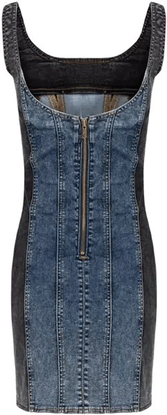 Women's Free Heaven Two Color Denim Dress