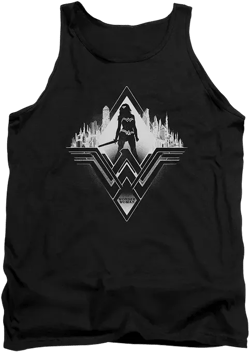 Mens City Warrior Adult Tank Top