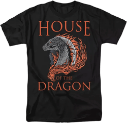 Men's Hod Dragon Illustration Short Sleeve Adult Tee / T-Shirt