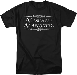 Harry Potter Mens Mischief Managed Short Sleeve Adult Tee / T-Shirt