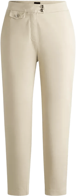 Women's Casual Satin Chino Pants