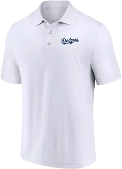 Men's White Los Angeles Dodgers Component Polo