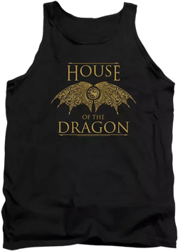 Men's Dragon Wings Adult Tank Top