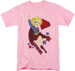Men's Dc Superhero Girls DC Comics Superhero Girls Supergirl Short Sleeve Adult Tee / T-Shirt