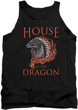 Men's Hod Dragon Illustration Adult Tank Top