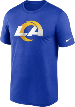 Nike Men's Royal Los Angeles Rams Logo Essential Legend Performance T-Shirt