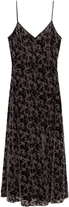 Women's Floral Jacquard Dress