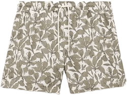 Mango Men's Floral Print Swim Trunks